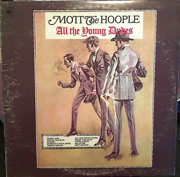 Mott The Hoople : All The Young Dudes (LP, Album, RE)