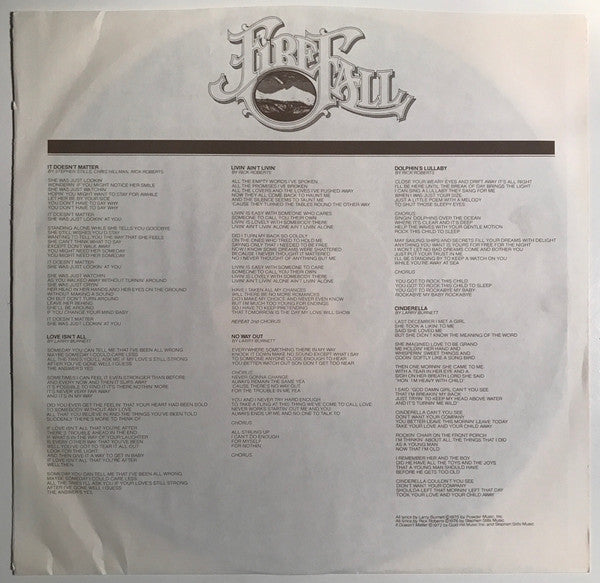 Firefall : Firefall (LP, Album, RE, MO )