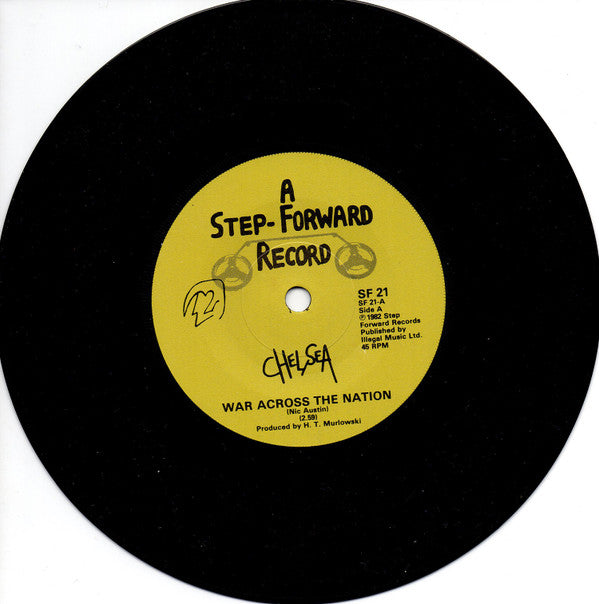 Chelsea (2) : War Across The Nation (7", Single)