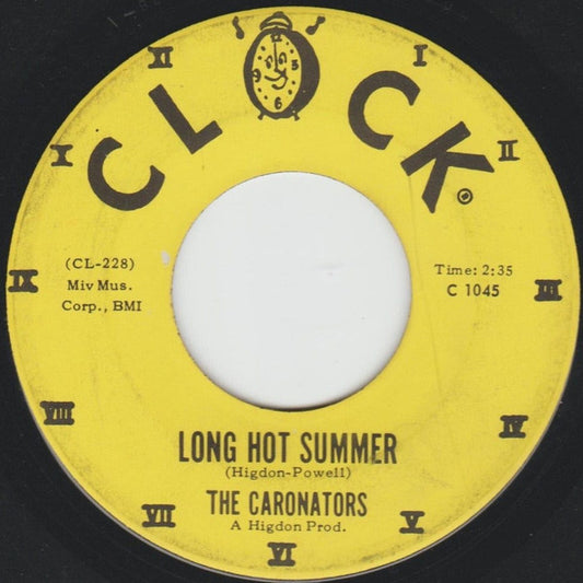 The Caronators : Long Hot Summer / Senorita (7", Single)