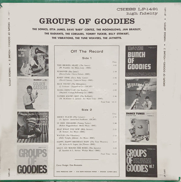 Various : Groups Of Goodies Vol.2 (LP, Comp)