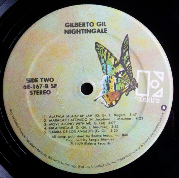 Gilberto Gil : Nightingale (LP, Album)