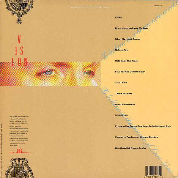 Chris Eaton : Vision (LP, Album)