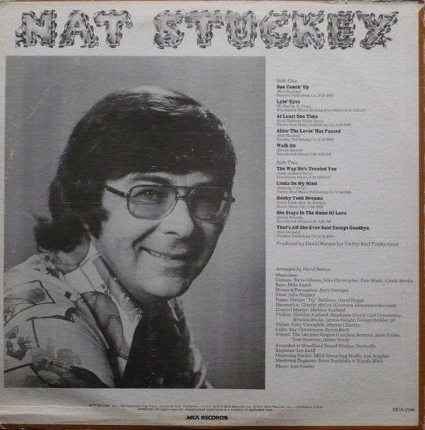 Nat Stuckey : Independence (LP, Album, Glo)