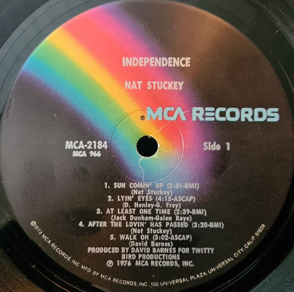 Nat Stuckey : Independence (LP, Album, Glo)