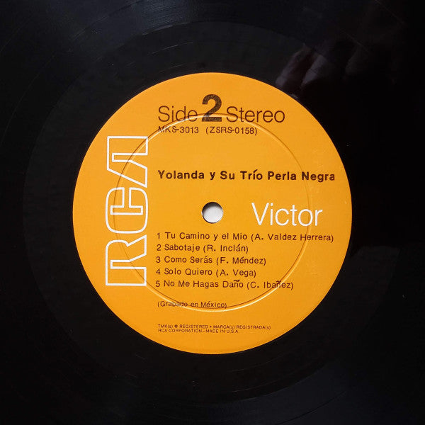 Yolanda Y Su Trio Perla Negra : Yolanda Y Su Trio Perla Negra (LP, Album)