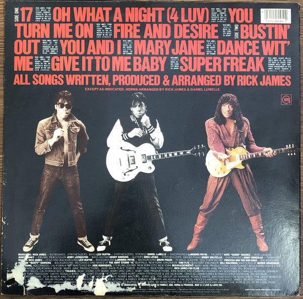 Rick James : Reflections (LP, Comp, Promo)