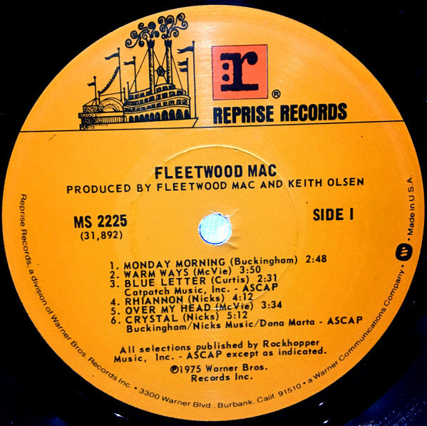 Fleetwood Mac : Fleetwood Mac (LP, Album, RE, Los)