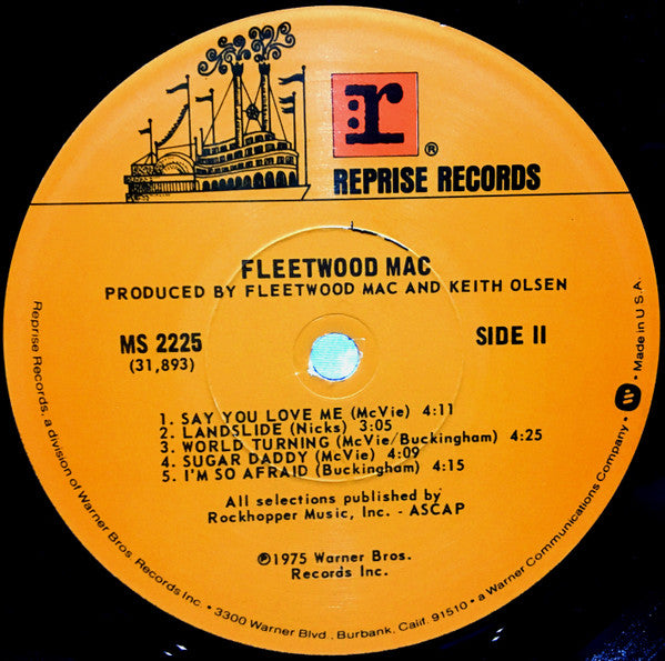 Fleetwood Mac : Fleetwood Mac (LP, Album, RE, Los)