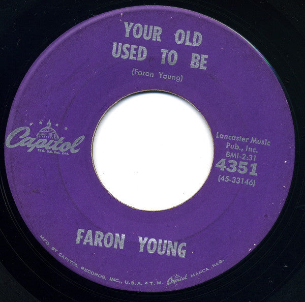Faron Young : I'll Be Alright (7", Single, Mono)