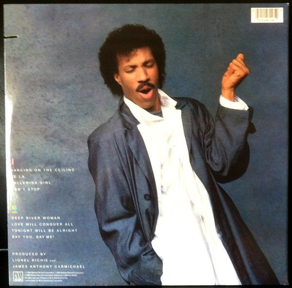 Lionel Richie : Dancing On The Ceiling (LP, Album, Emb)