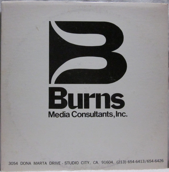 Kansas (2) : Burns Media Consultants Kansas: Leftoverture, A Radio Special (LP)