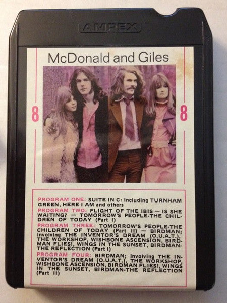 McDonald & Giles : McDonald And Giles (8-Trk)