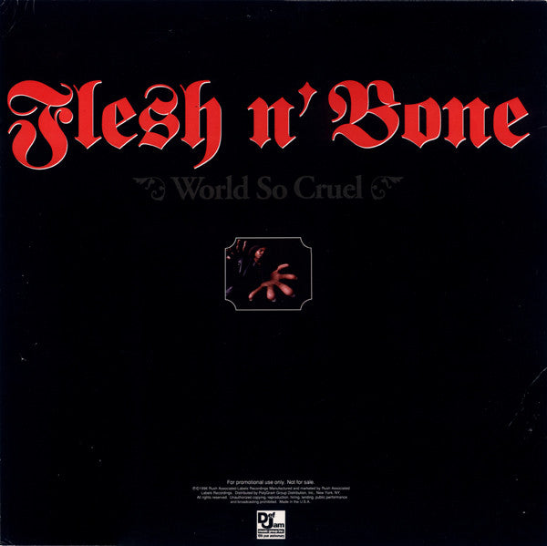 Flesh N' Bone* : World So Cruel (12", Promo)