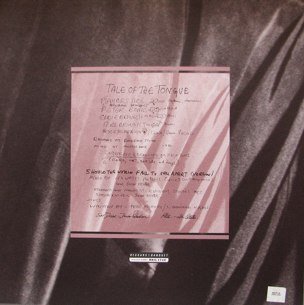 Peter Murphy : Tale Of The Tongue (12")