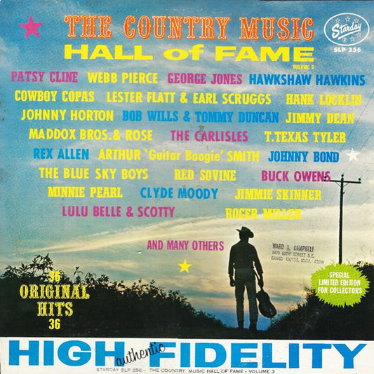 Various : Country Music Hall Of Fame - Volume 3 (2xLP, Comp, Gat)