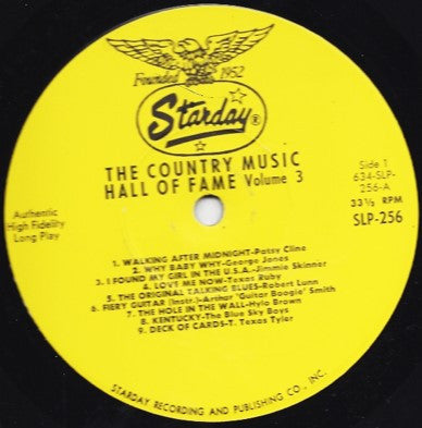 Various : Country Music Hall Of Fame - Volume 3 (2xLP, Comp, Gat)