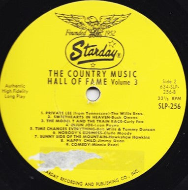 Various : Country Music Hall Of Fame - Volume 3 (2xLP, Comp, Gat)