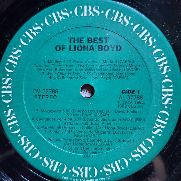 Liona Boyd : The Best Of Liona Boyd (LP, Comp)
