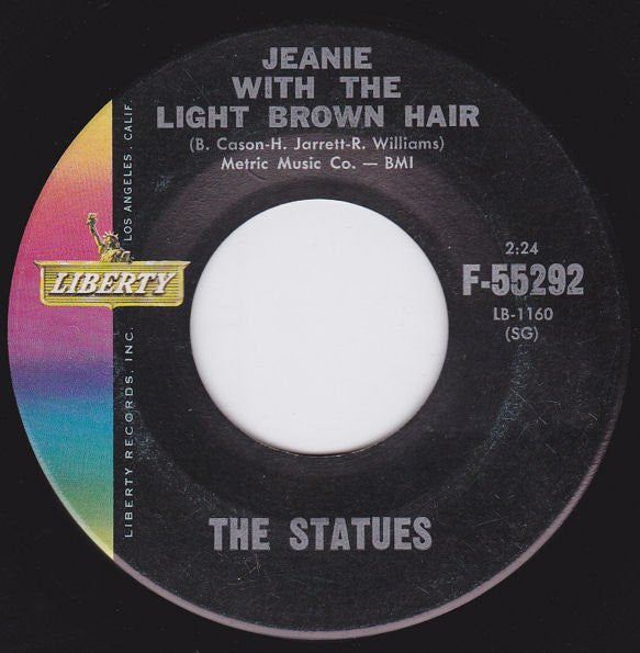 The Statues : Jeanie With The Light Brown Hair (7")