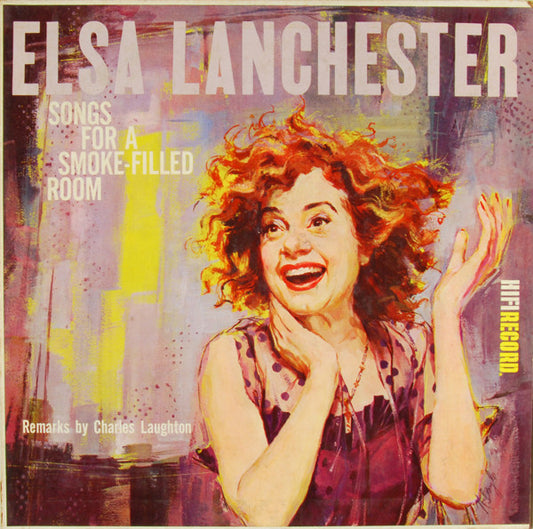 Elsa Lanchester : Songs For A Smoke-Filled Room (LP, Album, Mono)