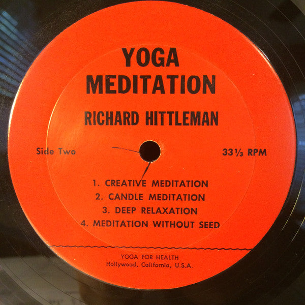 Richard Hittleman : Yoga Meditation (LP)