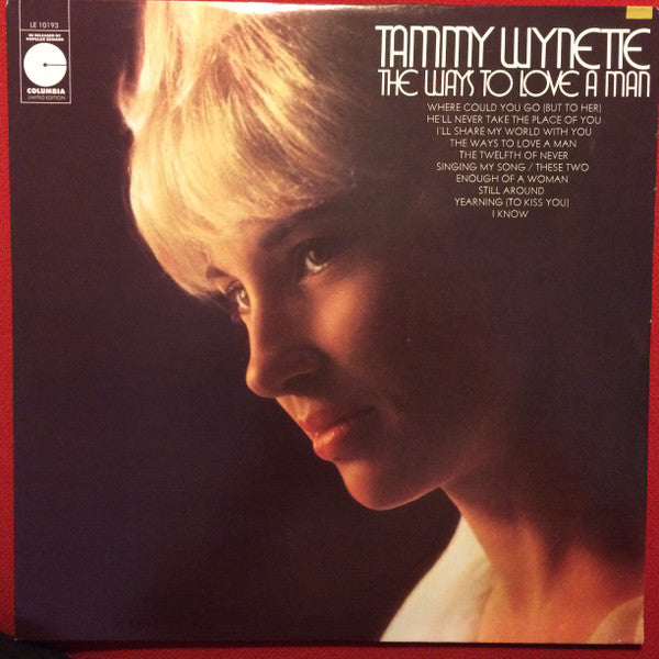 Tammy Wynette : The Ways To Love A Man (LP, Album, RE)