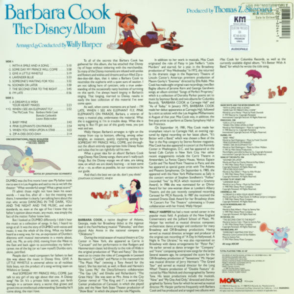 Barbara Cook : The Disney Album (LP, Album)