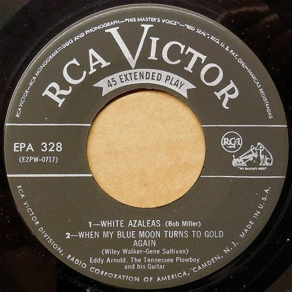 Eddy Arnold : All Time Hits From The Hills - Vol. II (7", EP)