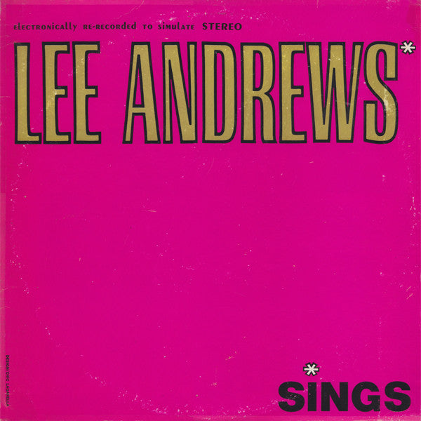 Lee Andrews, Lee Andrews & The Hearts : Lee Andrews Sings (LP, Comp)