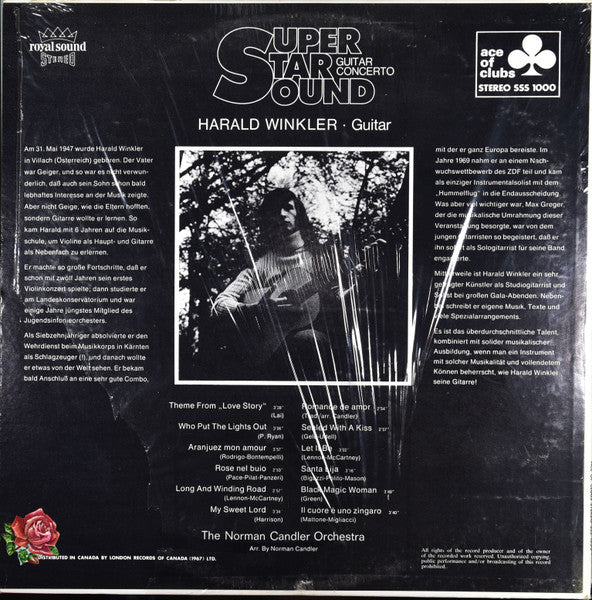 Harald Winkler : Guitar Concerto (Super-Star-Sound) (LP, Album)
