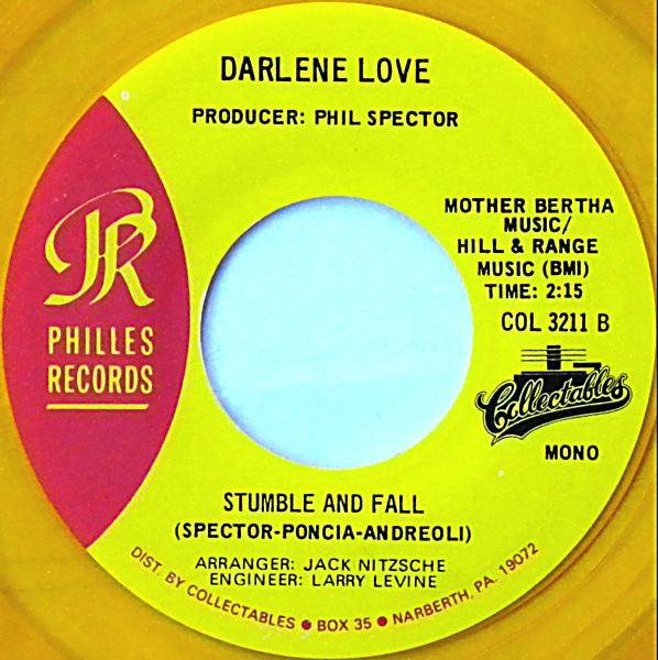 Darlene Love : Wait Til' My Bobby Gets Home / Stumble And Fall (7", Single, Mono, Yel)