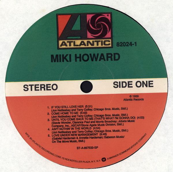 Miki Howard : Miki Howard (LP, Album)