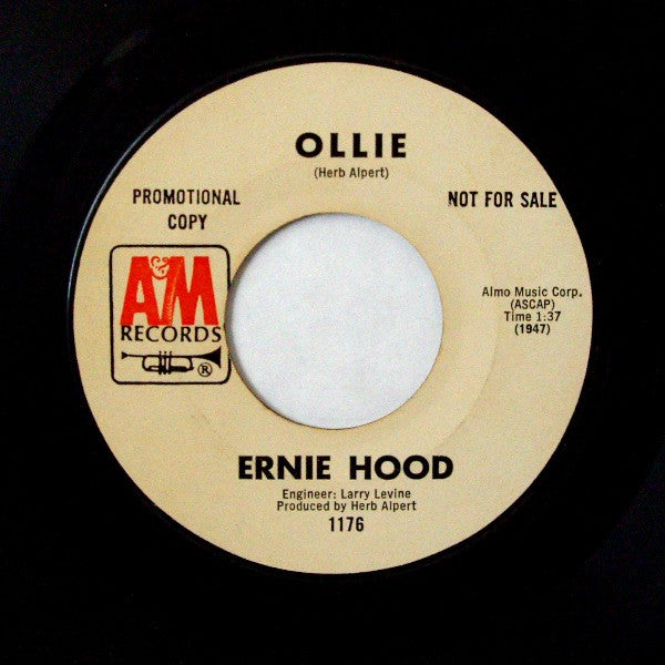 Ernie Hood : Ollie / Sitka (7", Single, Promo)