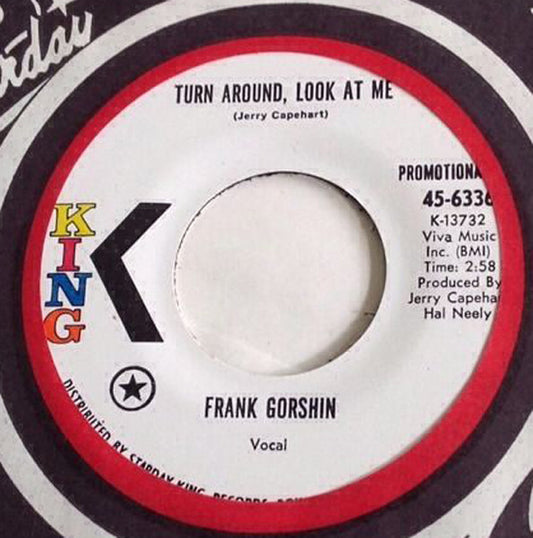 Frank Gorshin : Turn Around, Look At Me (7", Promo)