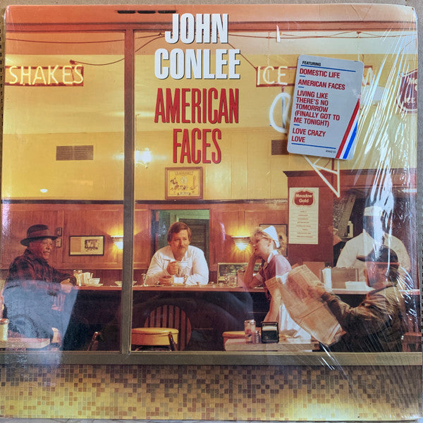 John Conlee : American Faces (LP, Album, Car)