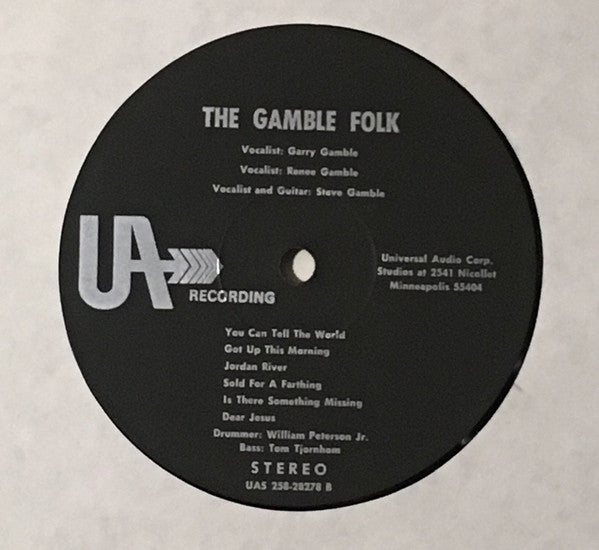 The Gamble Folk : The Gamble Folk (LP, Album)