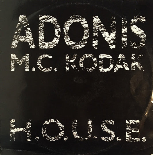 Adonis Featuring MC Kodak : H.O.U.S.E. (12")