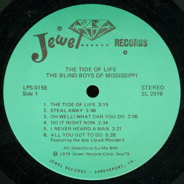 The Blind Boys Of Mississippi* : The Tide Of Life (LP)