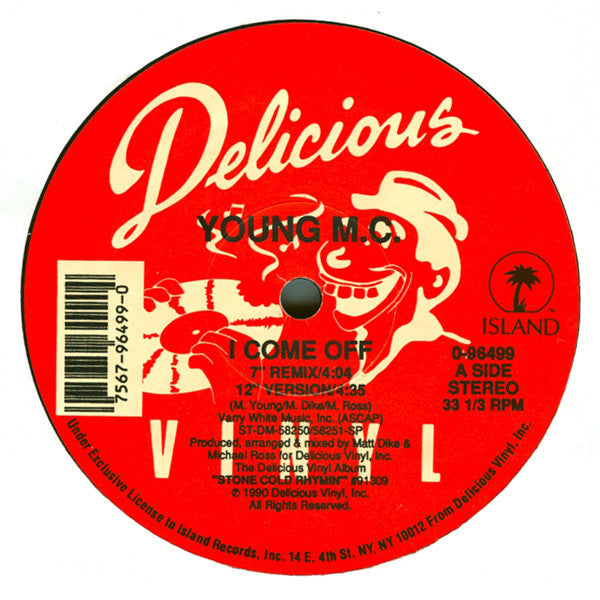 Young MC : I Come Off (12")