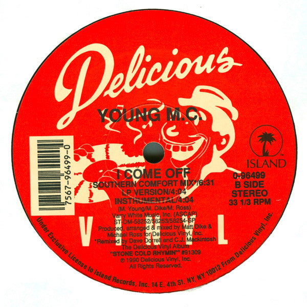 Young MC : I Come Off (12")