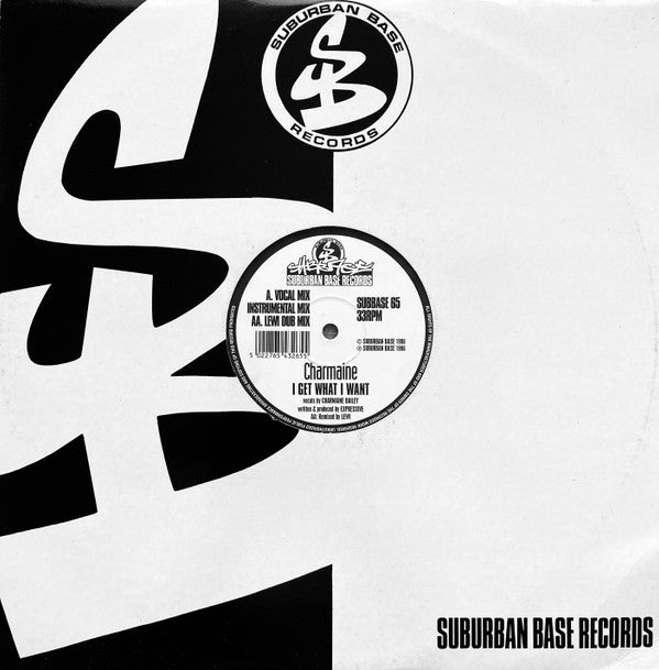 Charmaine : I Get What I Want (12")