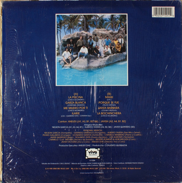 Conjunto Quisqueya : La Piscina (LP, Album)