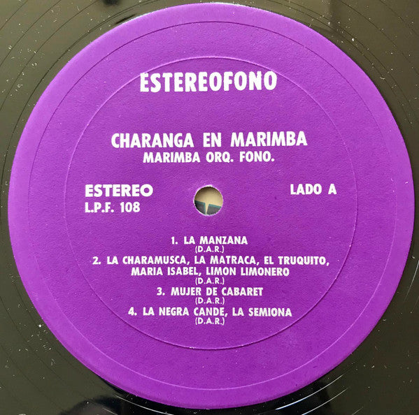 La Marimba Orquesta : Charanga En Marimba  (LP)