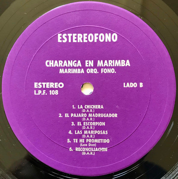 La Marimba Orquesta : Charanga En Marimba  (LP)