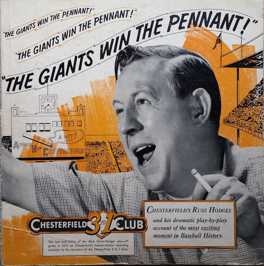 Russ Hodges : The Giants Win The Pennant! (12", Ltd)
