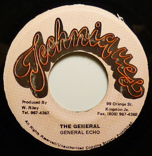 General Echo : The General (7", RE)