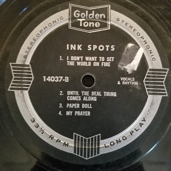 The Ink Spots (2) : Ink Spots Vol. 2 (LP, Album)