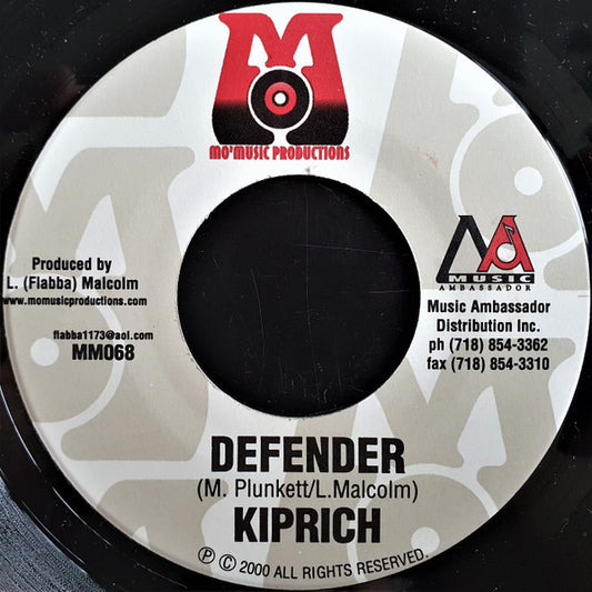 Kiprich / Frankie Sly : Defender / See We (7")