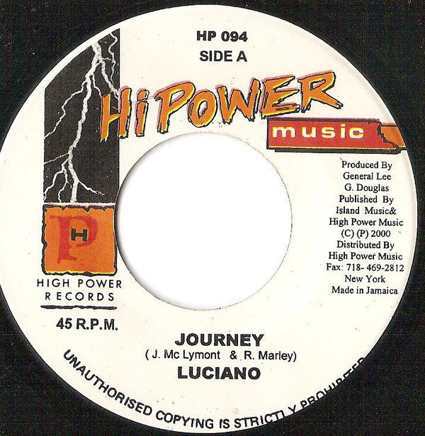 Luciano (2) : The Journey (7")